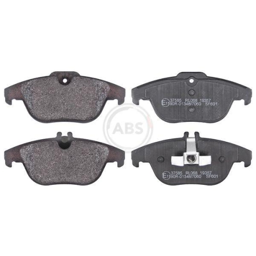 Bremsbelagsatz Scheibenbremse A.b.s. 37585 f&uuml;r Mercedes Benz Mercedes Benz
