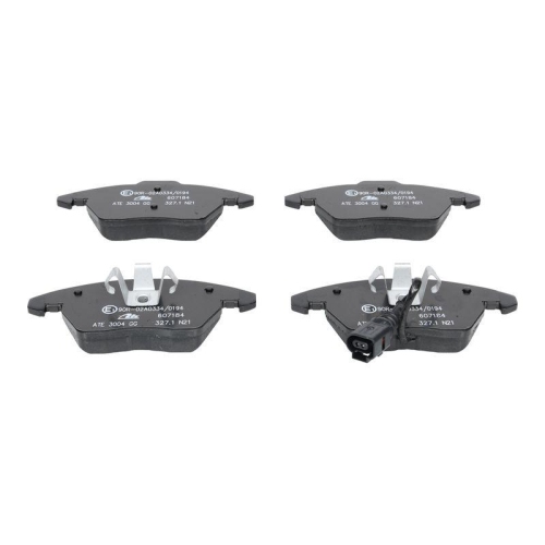 Bremsbelagsatz Scheibenbremse Ate 13-0460-7184-2 f&uuml;r Seat Skoda Vag Vorderachse