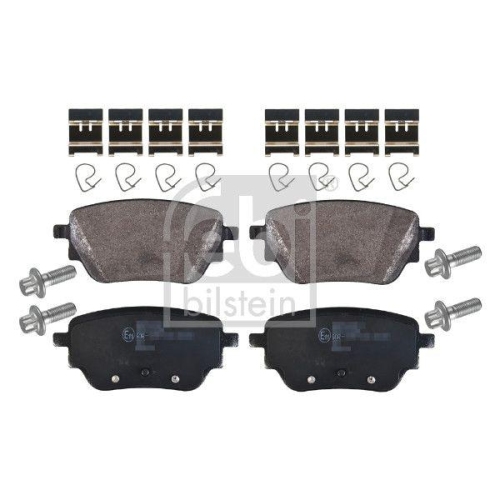 Bremsbelagsatz Scheibenbremse Febi Bilstein 171399 f&uuml;r Mercedes Benz Hinterachse