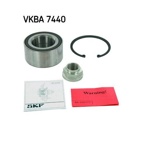 Radlagersatz Skf VKBA 7440 f&uuml;r Vorderachse