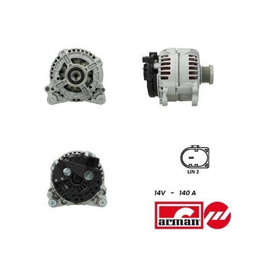Generator Sidat A12BH0533AS Arman f&uuml;r Audi Seat Skoda VW Vag