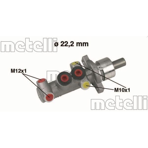 Hauptbremszylinder Metelli 05-0310 f&uuml;r Nissan Renault Renault Trucks
