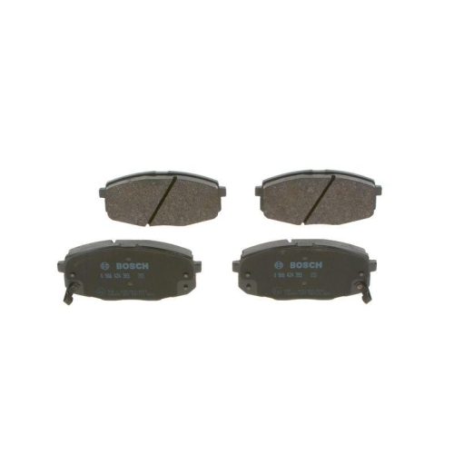 Bremsbelagsatz Scheibenbremse Bosch 0986424393 f&uuml;r Hyundai Kia Vorderachse