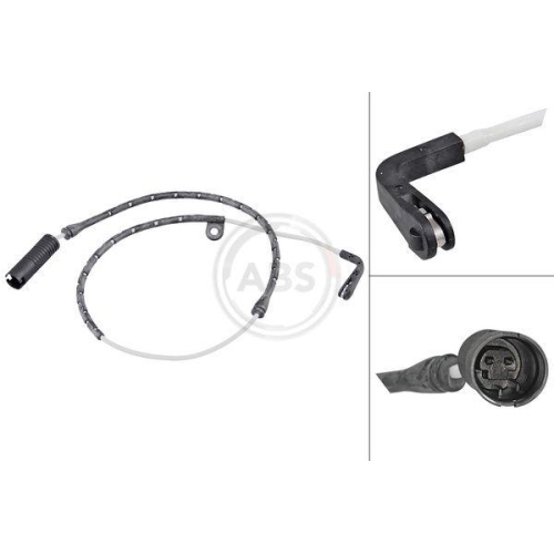 Warnkontakt Bremsbelagverschleiß A.b.s. 39566 für Bmw Vorderachse