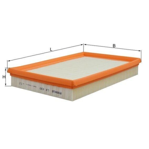 Air Filter Mahle LX 430 for Ford Gmc Opel Vauxhall Volvo General Motors