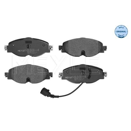 Bremsbelagsatz Scheibenbremse Meyle 0252568320 Meyle-original: True To Oe. f&uuml;r