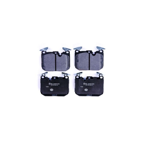 Bremsbelagsatz Scheibenbremse Hella 8DB 355 023-141 f&uuml;r Bmw Amc Vorderachse