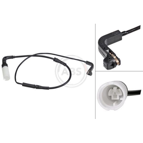 Warnkontakt Bremsbelagverschleiß A.b.s. 39603 für Bmw Hinterachse