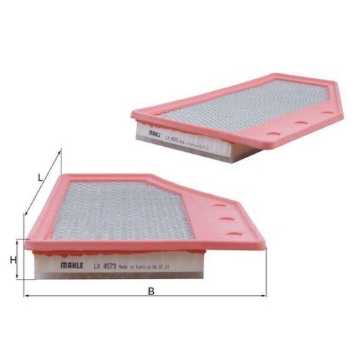 Air Filter Mahle LX 4573 for Opel Vauxhall