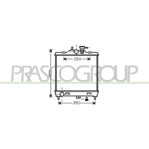 K&uuml;hler Motork&uuml;hlung Prasco KI320R002 Prascoselection f&uuml;r Kia