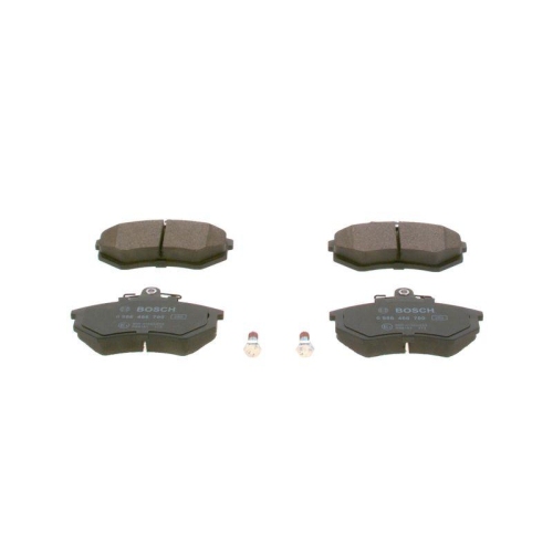 Bremsbelagsatz Scheibenbremse Bosch 0986466700 f&uuml;r Audi Seat VW Vorderachse