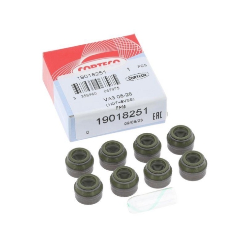 Seal Set Valve Stem Corteco 19018251 for Alfa Romeo Audi Bmw Citro&euml;n Fiat Ford