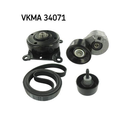 Keilrippenriemensatz Skf VKMA 34071 f&uuml;r Ford F&uuml;r Fahrzeuge Ohne Klimaanlage