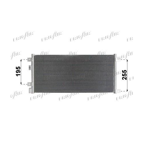 Kondensator Klimaanlage Frigair 0804.2076 f&uuml;r Iveco