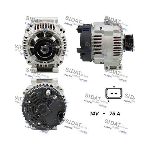 Generator Sidat A12BH0576A2 f&uuml;r Renault