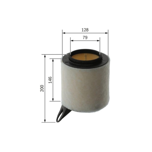 Luftfilter Bosch F026400018 für Bmw