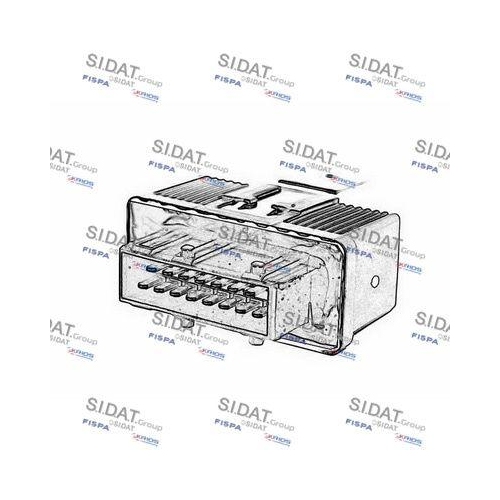 Relais Kraftstoffpumpe Sidat 3.240100 für Alfa Romeo Chrysler Fiat Iveco Lancia