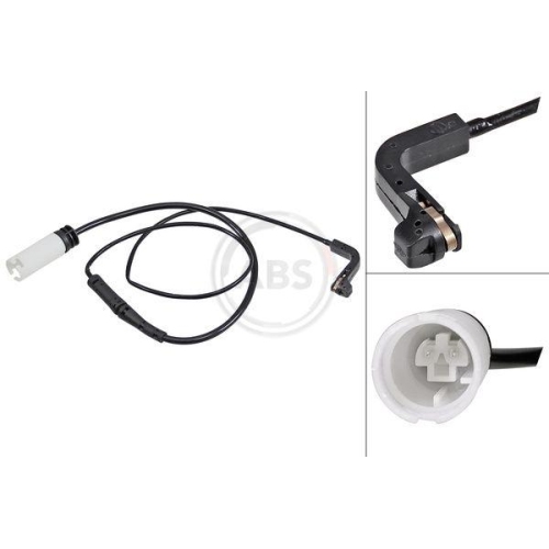 Warnkontakt Bremsbelagverschleiß A.b.s. 39617 für Bmw Hinterachse