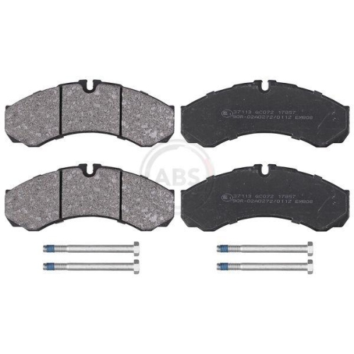 Bremsbelagsatz Scheibenbremse A.b.s. 37113 f&uuml;r Iveco Renault Renault Trucks