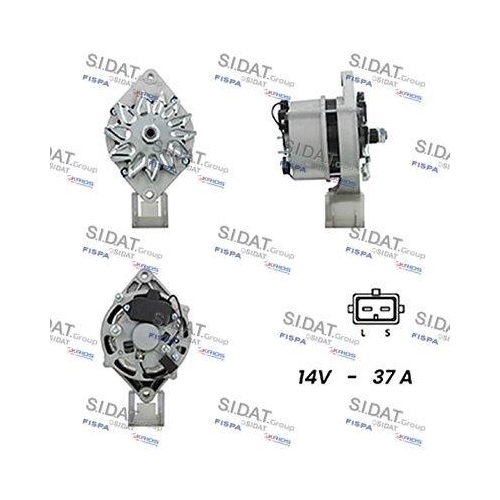 Alternator Sidat A12BH0615A2 for Schmitz Cargobull