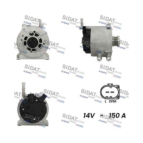 Generator Sidat A12VA0194A2 f&uuml;r Mercedes Benz Mercedes Benz Mercedes Benz
