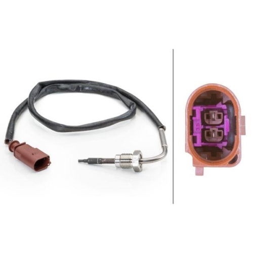 Sensor Abgastemperatur Hella 6PT 014 494-041 für Audi Seat Skoda VW Hitachi