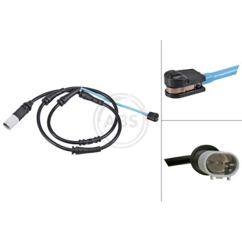 Warnkontakt Bremsbelagverschlei&szlig; A.b.s. 39685 f&uuml;r Bmw Hinterachse