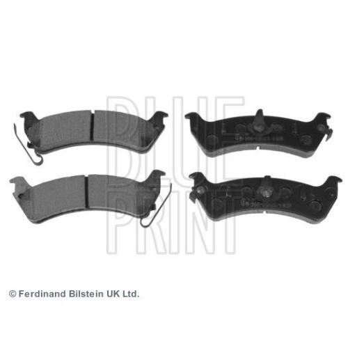 Bremsbelagsatz Scheibenbremse Blue Print ADA104215 f&uuml;r Chrysler Jeep Hinterachse