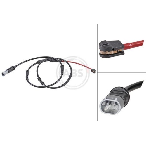 Warnkontakt Bremsbelagverschlei&szlig; A.b.s. 39749 f&uuml;r Bmw Hinterachse