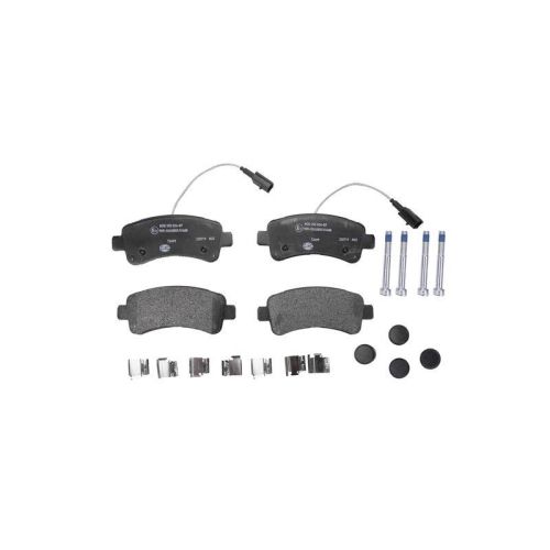 Bremsbelagsatz Scheibenbremse Hella 8DB 355 024-871 f&uuml;r Citro&euml;n Fiat Peugeot Amc