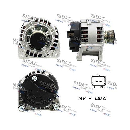 Generator Sidat A12VA0290A2 für Renault Dacia
