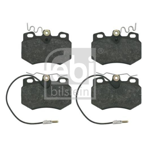Bremsbelagsatz Scheibenbremse Febi Bilstein 16242 f&uuml;r Citro&euml;n Peugeot