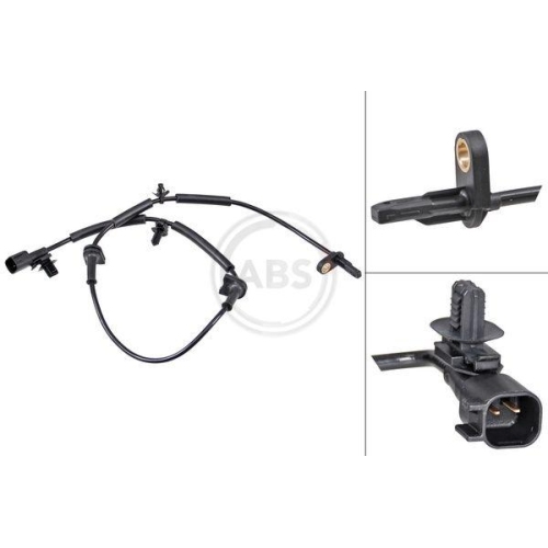 Sensor Raddrehzahl A.b.s. 32301 f&uuml;r Ford Vorderachse