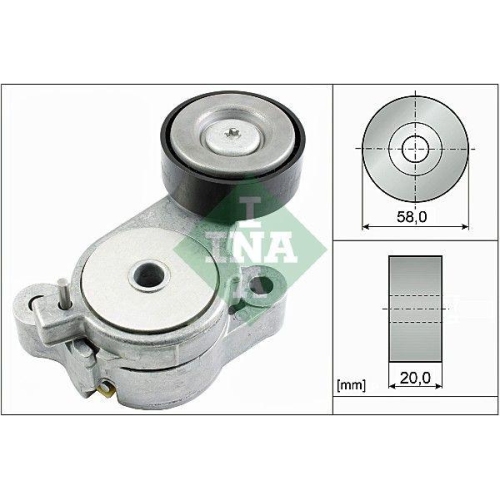 Riemenspanner Keilrippenriemen Schaeffler Ina 534 0396 10 für Audi Seat Skoda VW