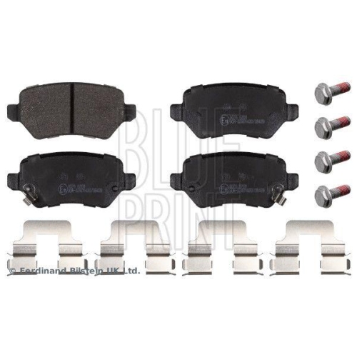 Bremsbelagsatz Scheibenbremse Blue Print ADG042116 f&uuml;r Opel Vauxhall Kia