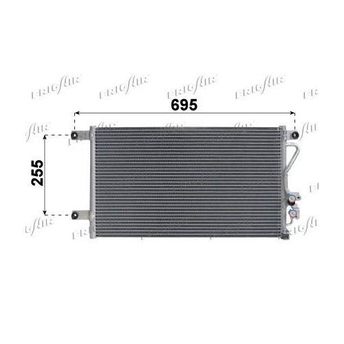 Kondensator Klimaanlage Frigair 0816.3018 für Mitsubishi