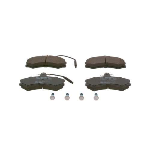 Bremsbelagsatz Scheibenbremse Bosch 0986467411 f&uuml;r Alfa Romeo Citro&euml;n Daf Fiat