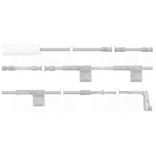 Warnkontakt Bremsbelagverschleiß Vema 117445 für Bmw Mini Hinterachse