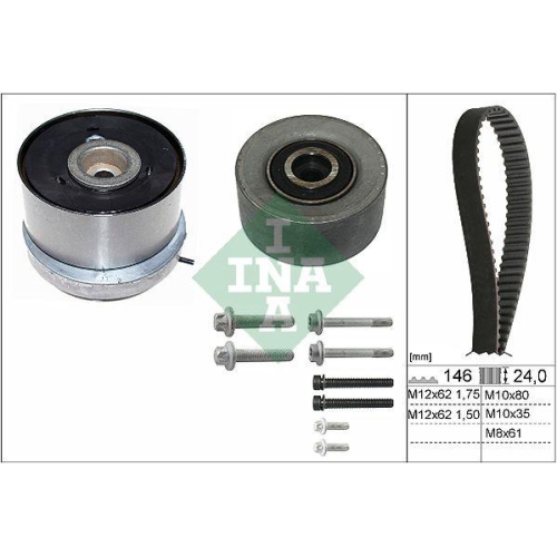 Zahnriemensatz Schaeffler Ina 530 0724 10 für Alfa Romeo Fiat Opel Vauxhall