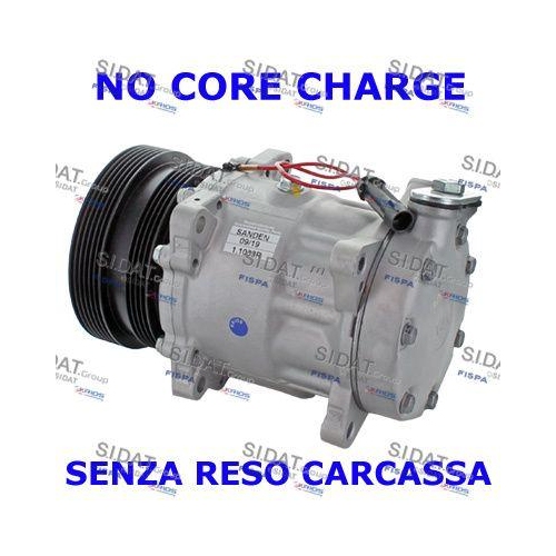 Kompressor Klimaanlage Sidat 1.1033R f&uuml;r Alfa Romeo Fiat Lancia