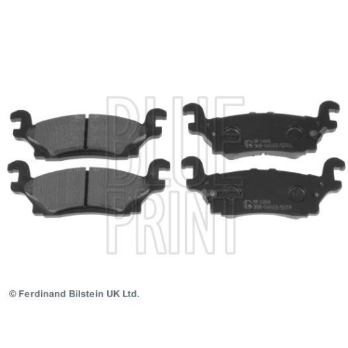 Bremsbelagsatz Scheibenbremse Blue Print ADA104222 f&uuml;r Hummer Hinterachse