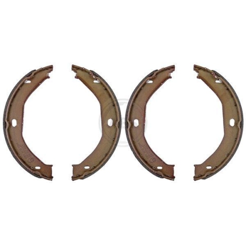 Bremsbackensatz Feststellbremse A.b.s. 40807 für Fiat / Lancia Jeep Hinterachse