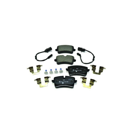 Bremsbelagsatz Scheibenbremse Hella 8DB 355 016-011 f&uuml;r Audi Seat Skoda VW