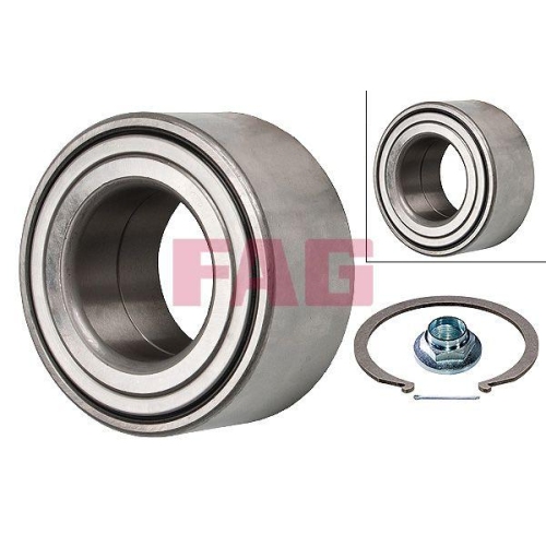 Radlagersatz Schaeffler Fag 713 6263 70 f&uuml;r Hyundai Kia Vorderachse