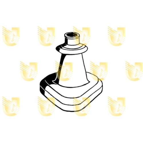 Faltenbalg Antriebswelle Unigom 300038 für Citroën Fiat Getriebeseitig