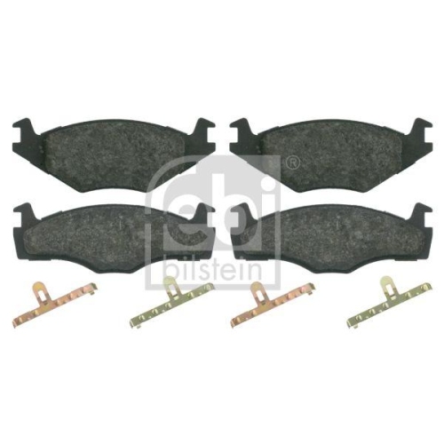 Bremsbelagsatz Scheibenbremse Febi Bilstein 16012 f&uuml;r Seat VW Vorderachse