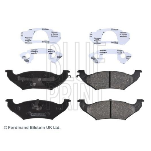 Bremsbelagsatz Scheibenbremse Blue Print ADA104235 f&uuml;r Chrysler Hinterachse