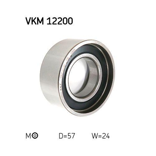 Spannrolle Zahnriemen Skf VKM 12200 für Citroën Fiat Lancia Peugeot Links Rechts