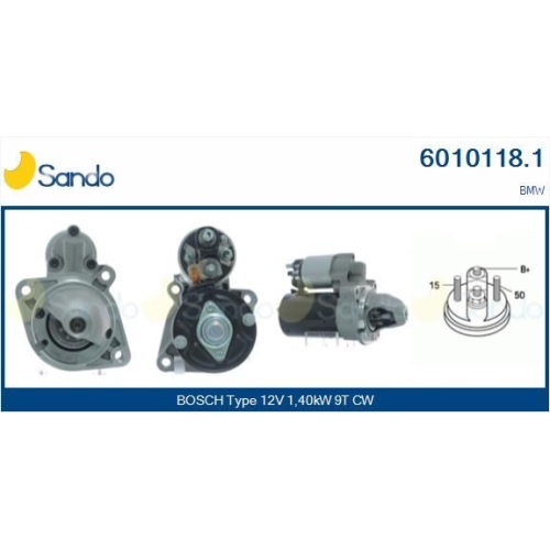 Starter Sando 6010118.1 für Bmw Mini