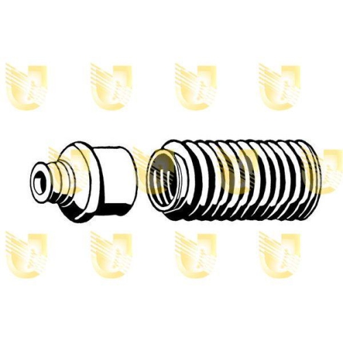 Faltenbalg Lenkung Unigom 300054 für Fiat Lancia Vorderachse Links